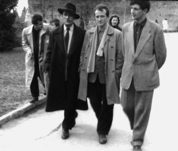 U proleće 1957.godine Branko Miljković i njegova književna sabraća Božidara Timotijević, Žika Lazić i Milovana Danojlić šetali su Beogradskom tvrđavom